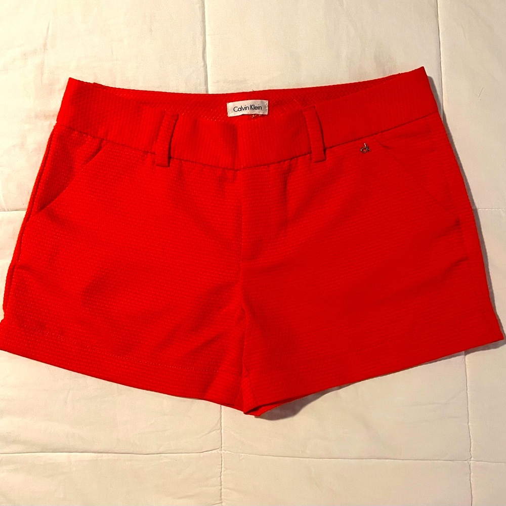 Calvin Klein Brand New/Never Worn Orange Shorts